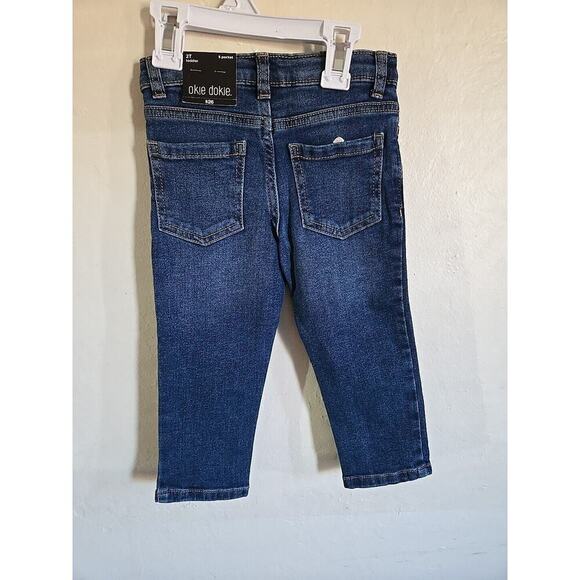 Okie Dokie Straight Jeans Size 2T Toddler Girl - Picture 6 of 11